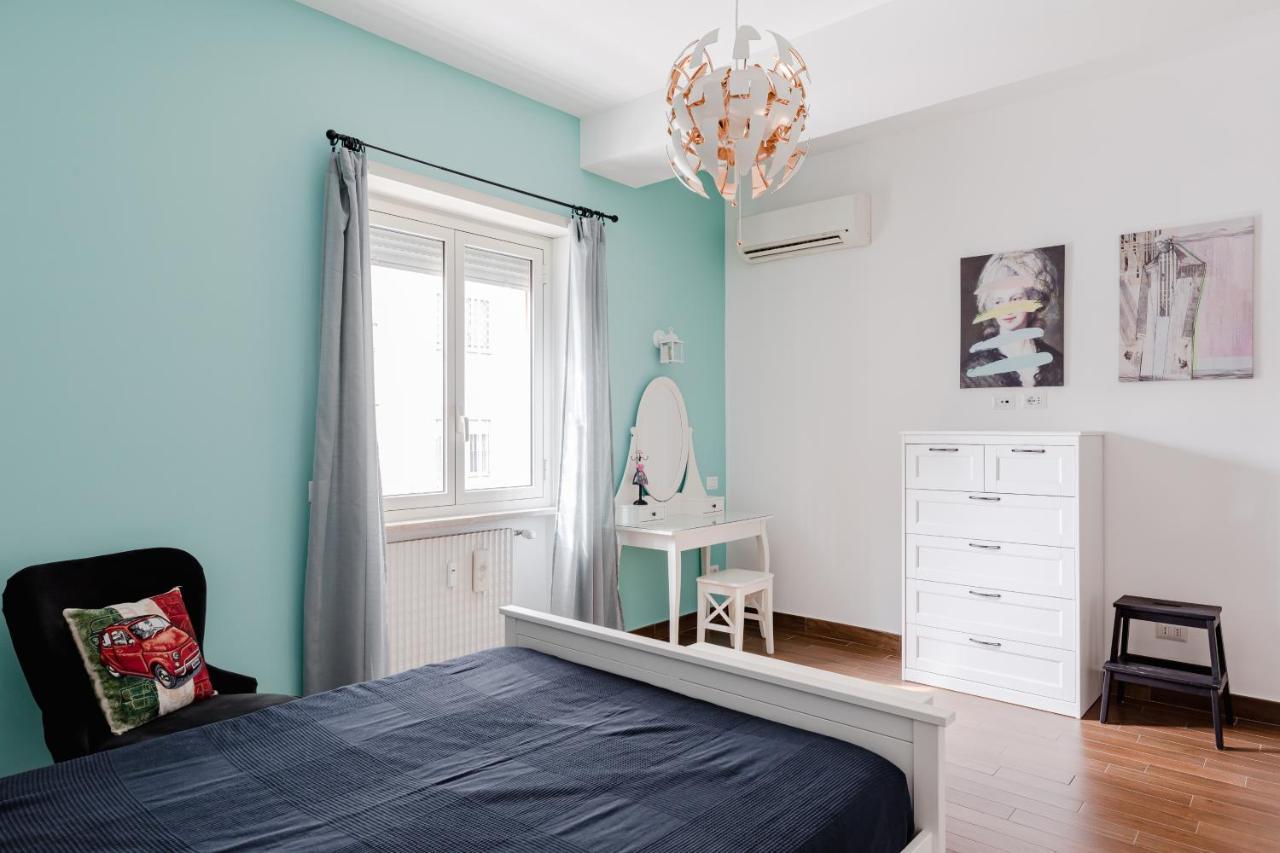 Scarfoglio Apartment, 4 Persone, 2 Camere, Balcone, Wi-Fi, Stazione Tiburtina Rome Buitenkant foto